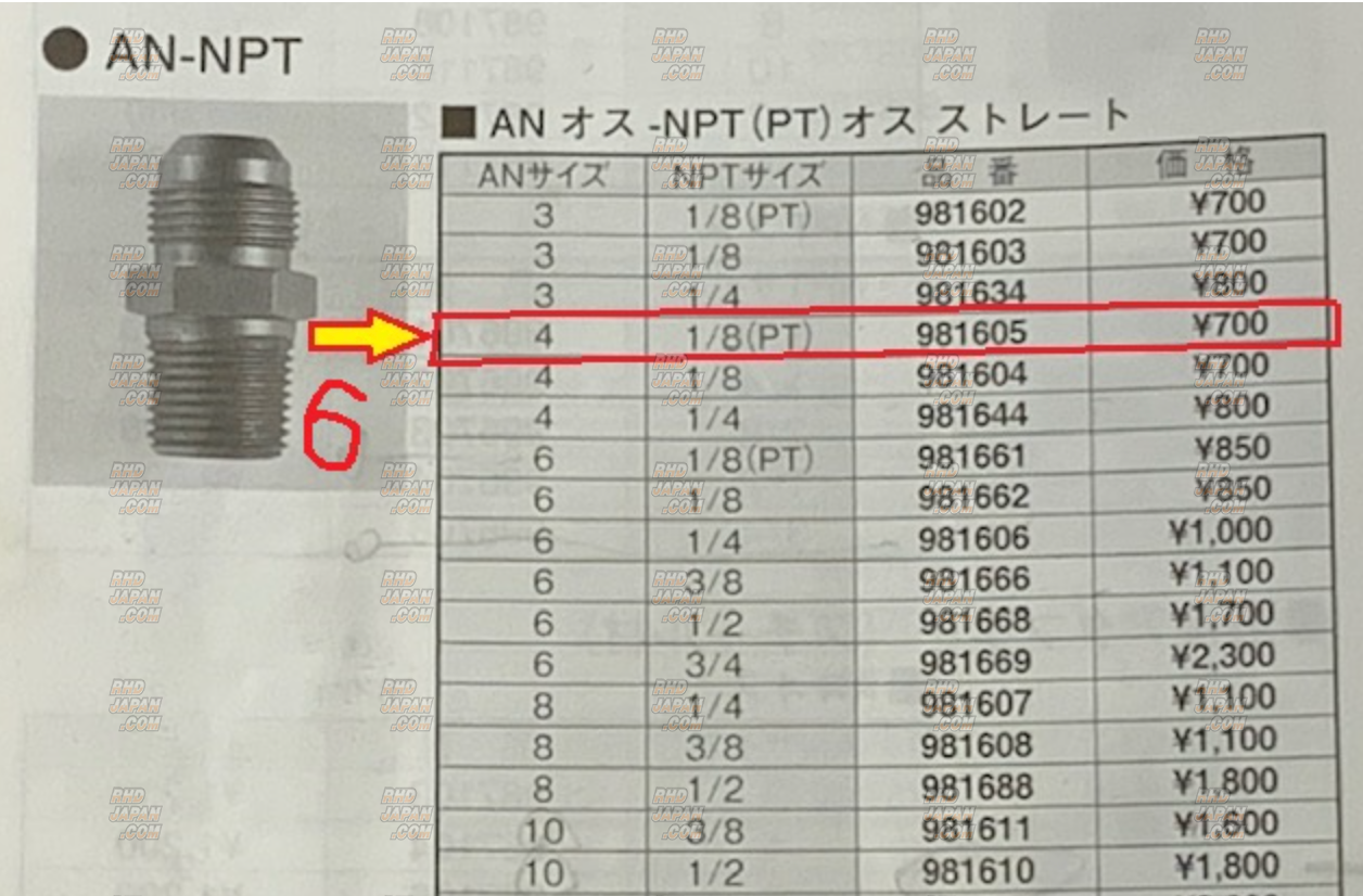 ジュラテックNVCS-GT取付用付属品セット シルビアS14S15SR20